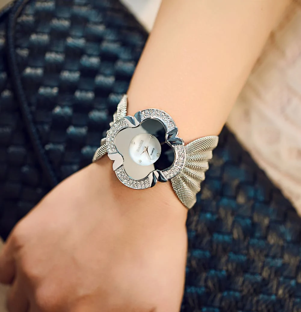 ELEGANT BUTTERFLY WATCH BLACK